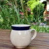 Kugelbecher, 220 ml,8 cm, White Lace^Bunzlauer Keramik Best