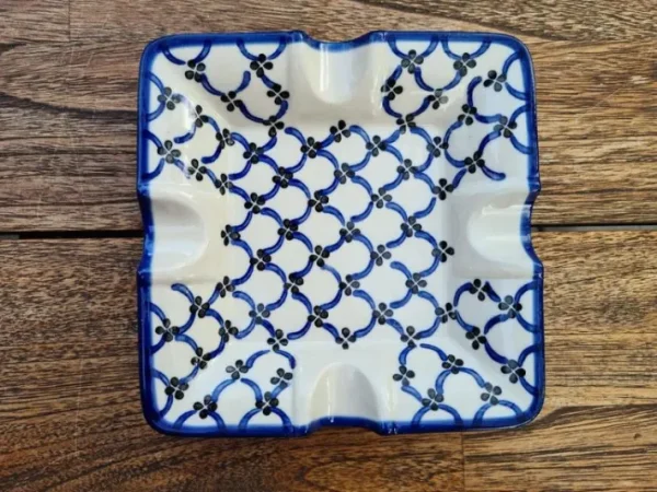 Maxi Aschenbecher, 17,5 x 17,5 cm, 3,5 cm hoch, Tradition 25 - BSN 7678^Bunzlauer Keramik Clearance