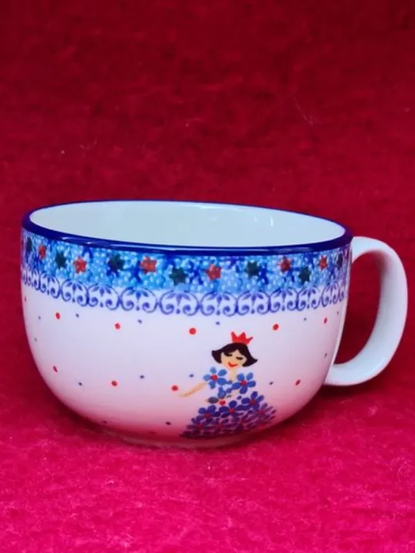 Maxi Tasse, max. 375 ml, Aschenputel^Bunzlauer Keramik New