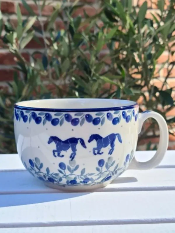 Maxi Tasse, max. 375 ml, Horse^Bunzlauer Keramik Fashion