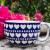 Maxi Tasse, max. 375 ml, Ich Dich auch, BSN s-438^Bunzlauer Keramik New