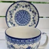 Maxi Tasse mit Unterteller, 375 ml, Harmony^Bunzlauer Keramik Clearance