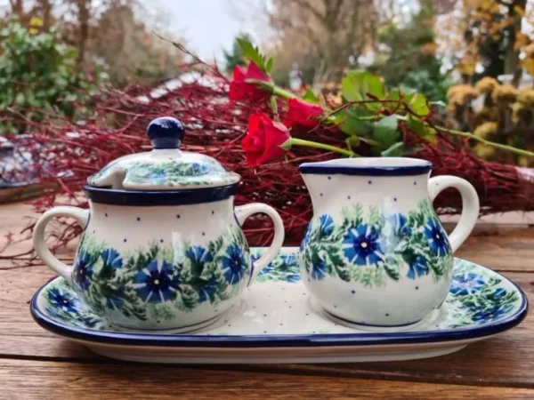 Milch, Zucker auf Tablett, Tradition 7 - BSN 1891^Bunzlauer Keramik Sale