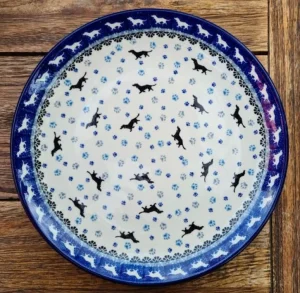 Mittagsteller, Ø 25,5 cm, Dackel^Bunzlauer Keramik Clearance