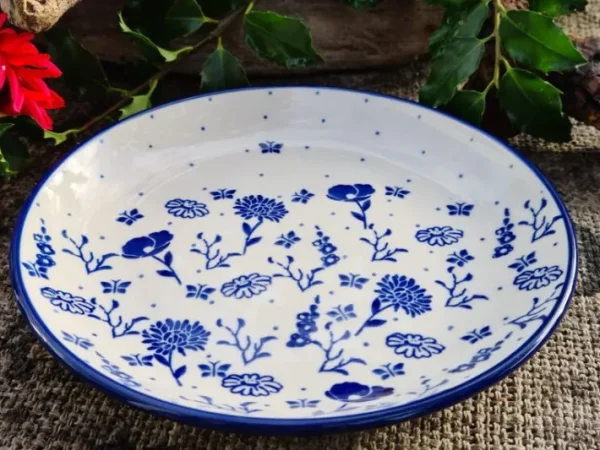 Mittagsteller, Ø 25,5 cm, Flower Festival^Bunzlauer Keramik Discount