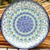 Mittagsteller, Ø 25,5 cm, Forget me not, BSN J-1727^Bunzlauer Keramik Best