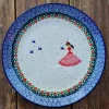 Mittagsteller, Ø 25,5 cm, Prinzessin rot^Bunzlauer Keramik Outlet