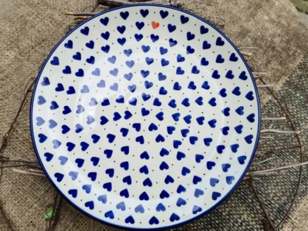 Mittagsteller, Ø 25,5 cm, Schatzsuche, BSN A-1660^Bunzlauer Keramik Outlet