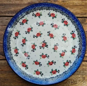Mittagsteller, Ø 25,5 cm, Tea Rose^Bunzlauer Keramik New