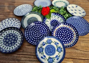 12 Mittagsteller, Ø 25,5 cm, Trad. 1-12 - BSN 2550^Bunzlauer Keramik New