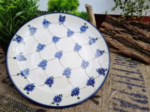 Mittagsteller, Ø 25,5 cm, Tradition 8 - BSN 1315^Bunzlauer Keramik Hot