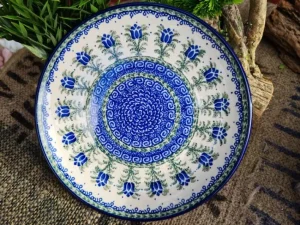 Mittagsteller, Ø 25,5 cm, Unikat 7, BSN 1345^Bunzlauer Keramik New