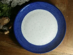 Mittagsteller, Ø 25,5 cm, Unikat 18 BSN 10457^Bunzlauer Keramik Outlet
