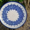 Mittagsteller, Ø 25,5 cm, Unikat 10^Bunzlauer Keramik Hot
