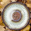 Mittagsteller, Ø 25,5 cm, Unikat 1, BSN 2318^Bunzlauer Keramik Outlet