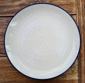 Mittagsteller, Ø 25,5 cm, White Lace^Bunzlauer Keramik Online