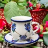 Mocca- / Espressotasse mit Unterteller, 70-80 ml, Tradition 8 - BSN 4044^Bunzlauer Keramik Online