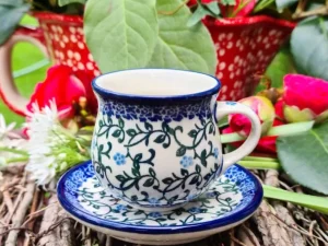 Mocca-/Espressotasse + Unterteller, 70-80 ml, Tradition 33, BSN J-565^Bunzlauer Keramik Hot