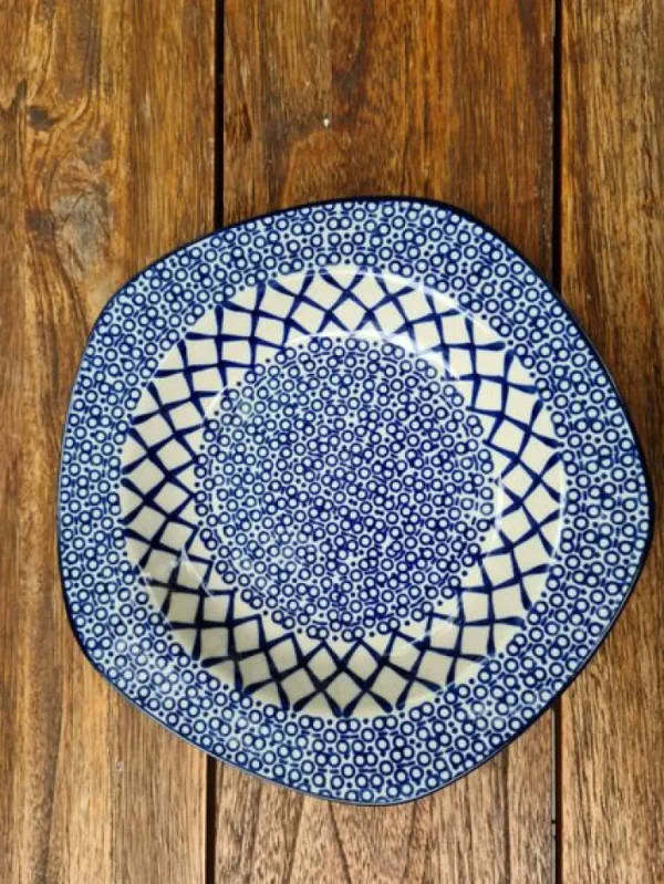 Modern Art Suppenteller Nudelteller, Ø 21,5 cm, Tradition 2, BSN m-414^Bunzlauer Keramik Best