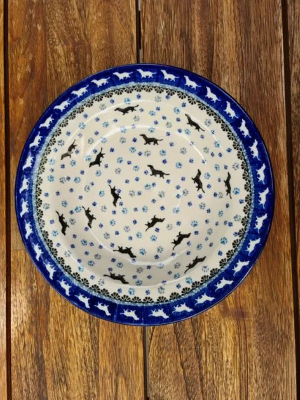Pastateller, Ø 23,5 cm, Dackel^Bunzlauer Keramik Sale