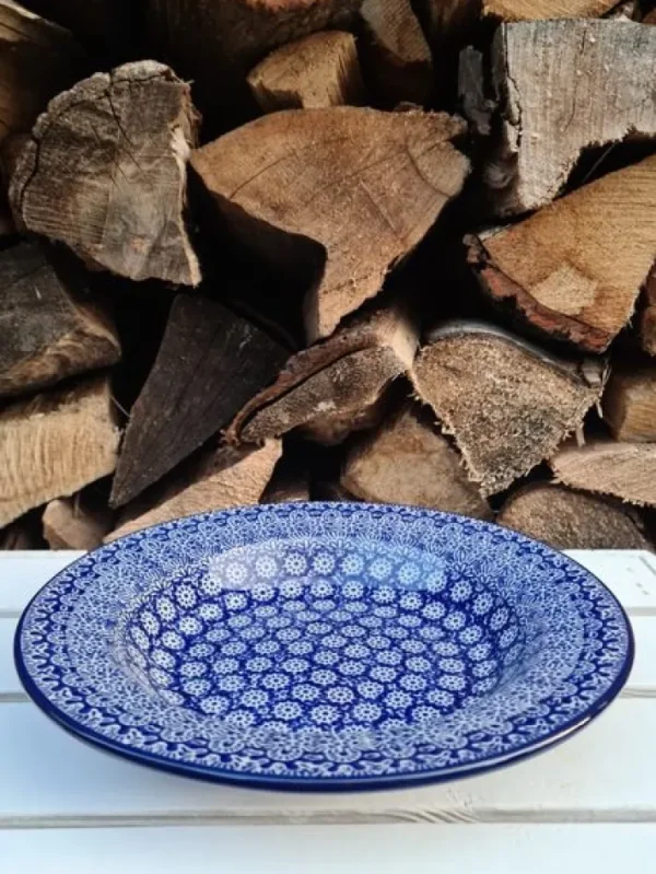 Pastateller, Ø 23,5 cm, Lace^Bunzlauer Keramik Online