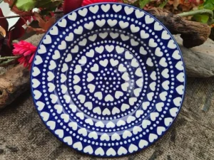 Pastateller / Mittagsteller, tief, Ø23,5 cm, Ich Dich auch, BSN m-636^Bunzlauer Keramik Outlet