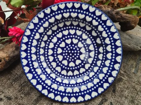 Pastateller / Mittagsteller, tief, Ø23,5 cm, Ich Dich auch, BSN m-636^Bunzlauer Keramik Outlet