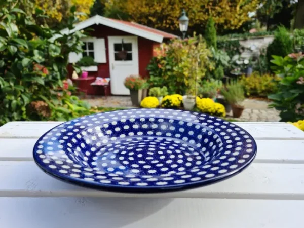 Pastateller / Mittagsteller, tief, Ø 23,5 cm, Tradition 4- BSN 2300^Bunzlauer Keramik New