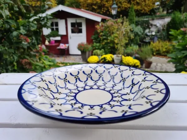 Pastateller / Mittagsteller, tief, Ø 23,5 cm, Tradition 25 - BSN 7654^Bunzlauer Keramik Online