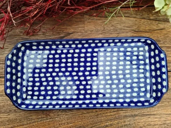 Platte, 32 cm x 14,5 cm, Tradition 4 - BSN 20002^Bunzlauer Keramik Outlet