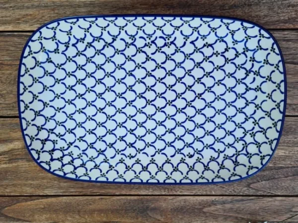 Platte / Schale, 41 x 26,5 cm, 3700 ml, Tradition 25^Bunzlauer Keramik Fashion