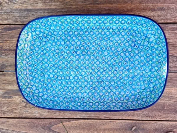 Platte / Schale, 41 x 26,5 cm, 3700 ml, Smile^Bunzlauer Keramik Hot