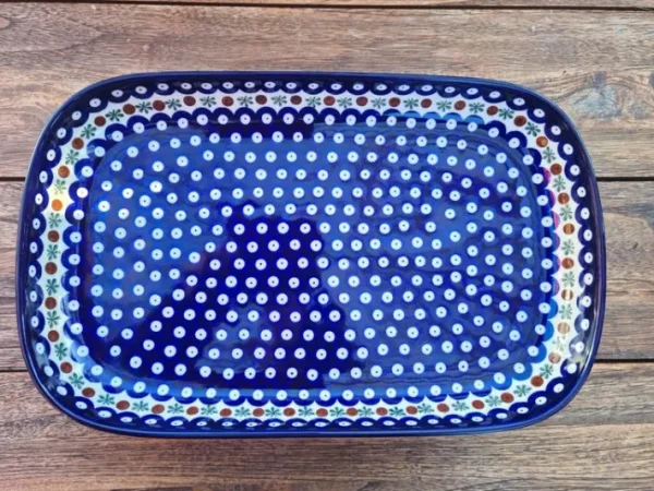 Platte / Schale, 41 x 26,5 cm, 3700 ml, Tradition 6^Bunzlauer Keramik Outlet