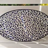 Platte, 35 x 21 cm, Crazy Dots, BSN A-0328^Bunzlauer Keramik Outlet