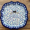 Platte, 26,5 x 26,5 cm, Katze^Bunzlauer Keramik Online
