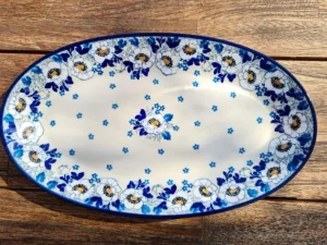 Platte, 35 x 21 cm, Lady, BSN A-0459^Bunzlauer Keramik Hot