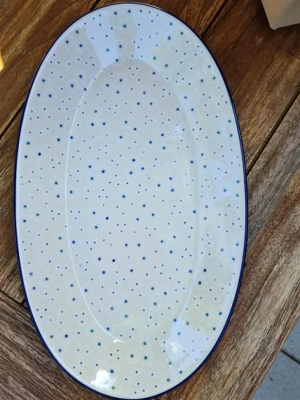 Platte, 35 x 21 cm, Little gem^Bunzlauer Keramik Clearance