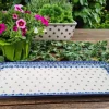 Platte, 41,5 x 14,5 cm, Royal Blue, BSN A-0809^Bunzlauer Keramik Discount