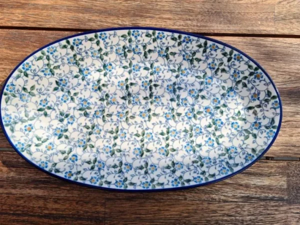 Platte, 29 x 18 cm, Summer Wind^Bunzlauer Keramik Outlet
