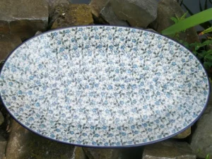 Platte, 35 x 21 cm, Summer Wind, BSN J-1653^Bunzlauer Keramik Clearance