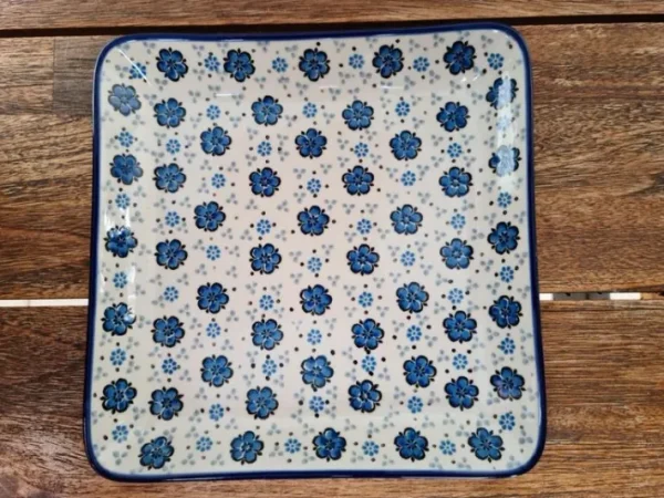Platte, 21 x 21 cm, Tradition 34 - BSN J-3070^Bunzlauer Keramik New