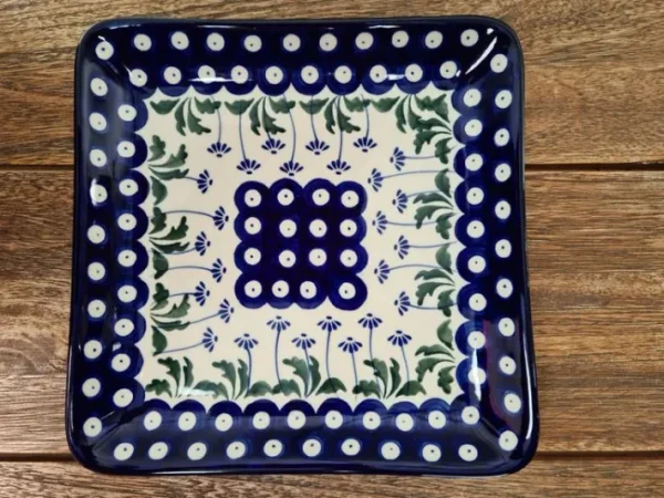 Platte, 21 x 21 cm, Tradition 11, - BSN 14971^Bunzlauer Keramik Discount