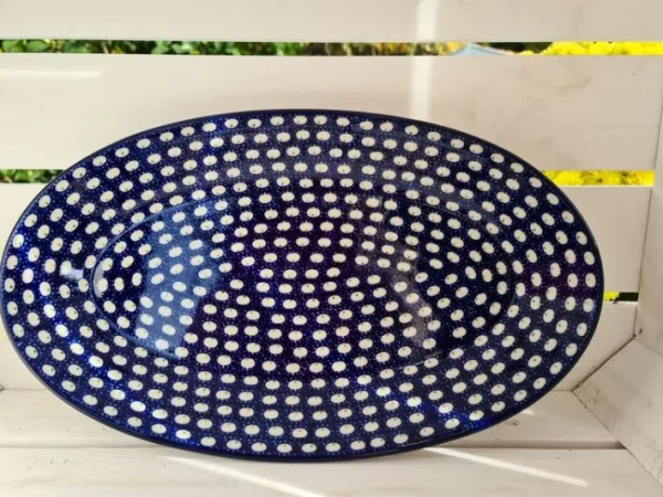 Platte, 35,5 x 21 cm, Tradition 4, Keramikgeschirr günstig - BSN 2029^Bunzlauer Keramik Discount