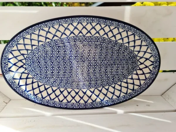 Platte, 35 x 21 cm, Tradition 2, BSN 6457^Bunzlauer Keramik New