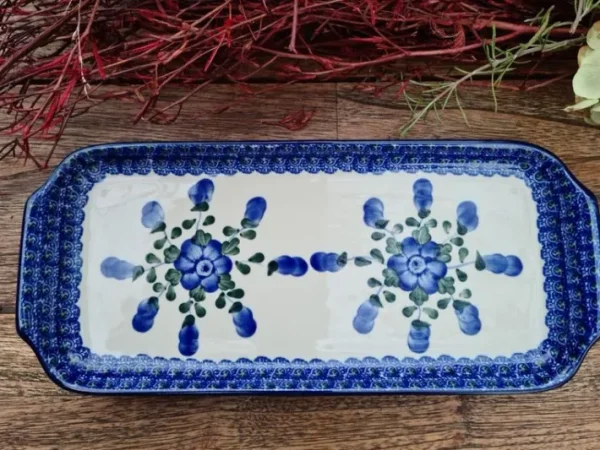 Platte, 32 x 14,5 cm, Tradition 9 - BSN 100000^Bunzlauer Keramik Hot