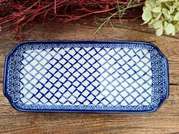 Platte, 32 x 14 cm, Tradition 2, BSN 300002^Bunzlauer Keramik Online