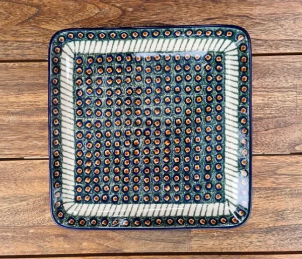 Platte, 28 x 28 cm, Tradition 1- - BSN 92027^Bunzlauer Keramik Clearance