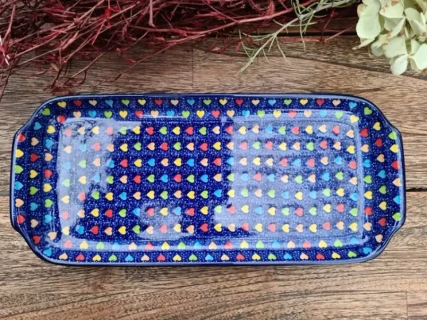 Platte, 32 x 14 cm, Träume, BSN A-1037^Bunzlauer Keramik Discount