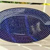 Platte, 35 x 21 cm, Unikat 22^Bunzlauer Keramik New