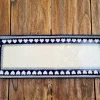 Platte, 41,5 x 14,5 cm, White Valentine, BSN R-043^Bunzlauer Keramik Discount